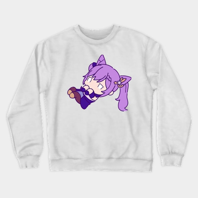 Chibi keqing Crewneck Sweatshirt by SaucyBandit